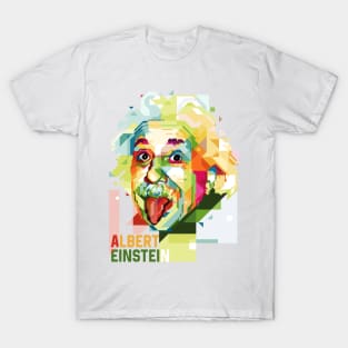 Albert Einstein POP ART T-Shirt